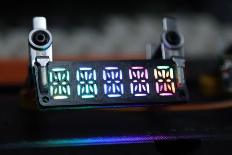 Custom RGB 14-Segment Display Built from Scratch